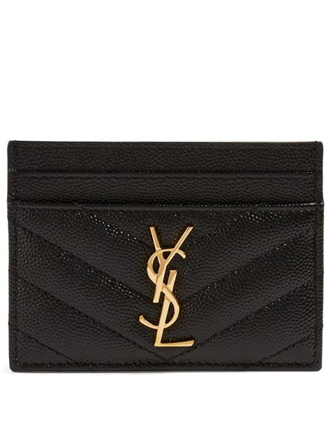 porta carte monogram ysl|ysl card holders.